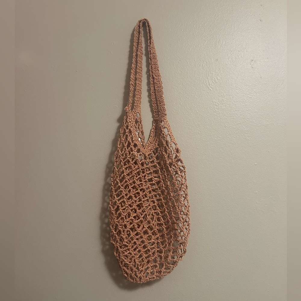 H&M Net Paper Straw Bag